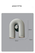 DecorBites™ LED U-shaped Wall Lamp for Stylish Home Lighting