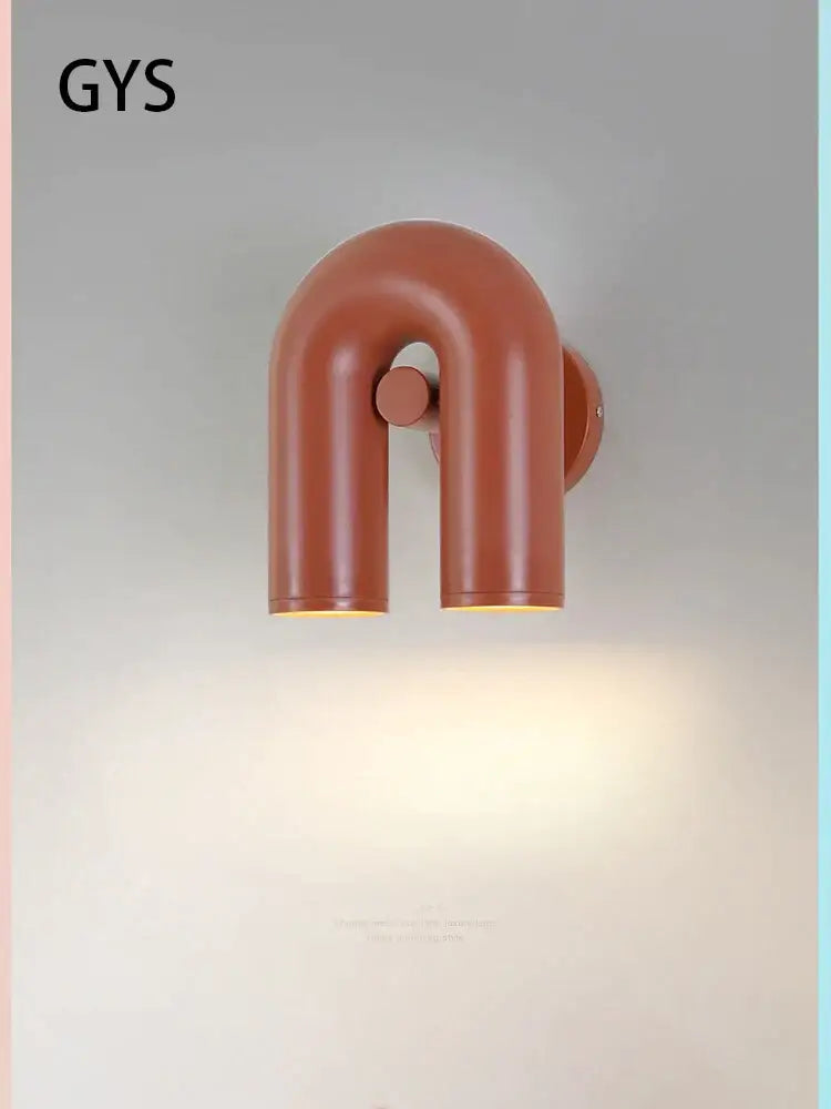 DecorBites™ LED U-shaped Wall Lamp for Minimalist Living Room and Staircase Lighting
