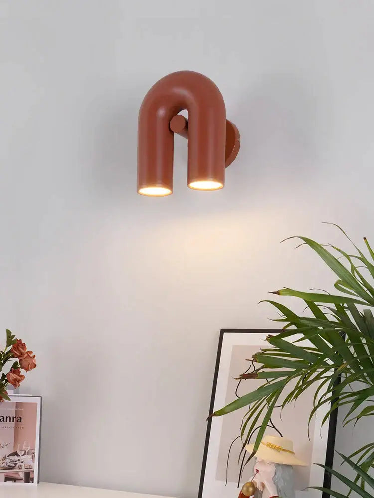 DecorBites™ LED U-shaped Wall Lamp for Minimalist Living Room and Staircase Lighting