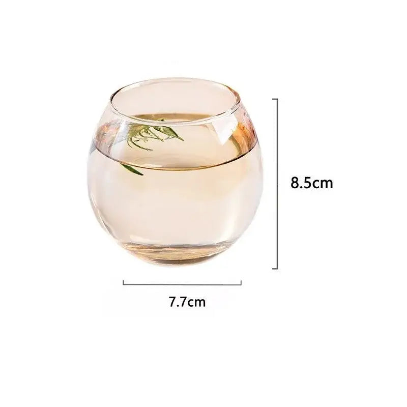 DecorBites™ 400ml Transparent Glass Coffee Mug for Home Bar Party Cocktails