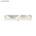 Modern white 3-light adjustable wall light fixture – bathroom