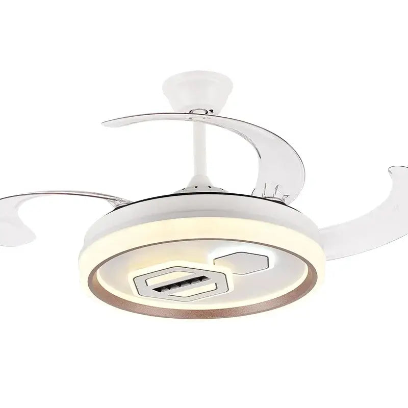 DecorBites™ Adjustable Blade Ceiling Fan Light with Remote-Controlled LED - Elegant Home Decor