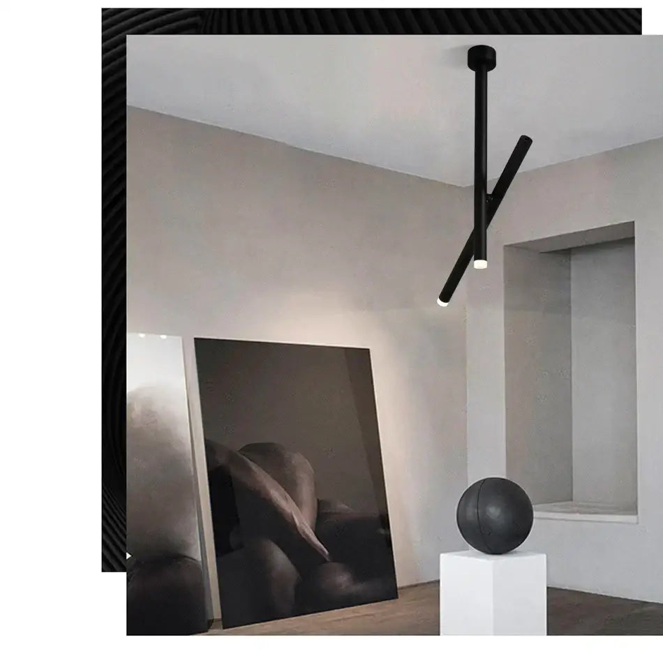 Modern white adjustable double angle led ceiling spotlights kitchen