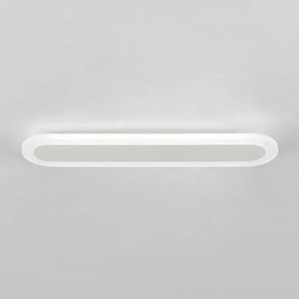 Modern white and black acrylic bar wall lamp corridor light 110v 240v