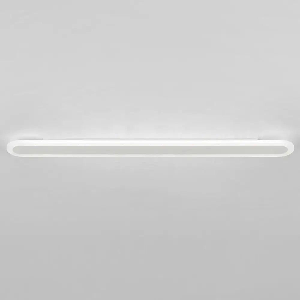 Modern white and black acrylic bar wall lamp corridor light 110v 240v