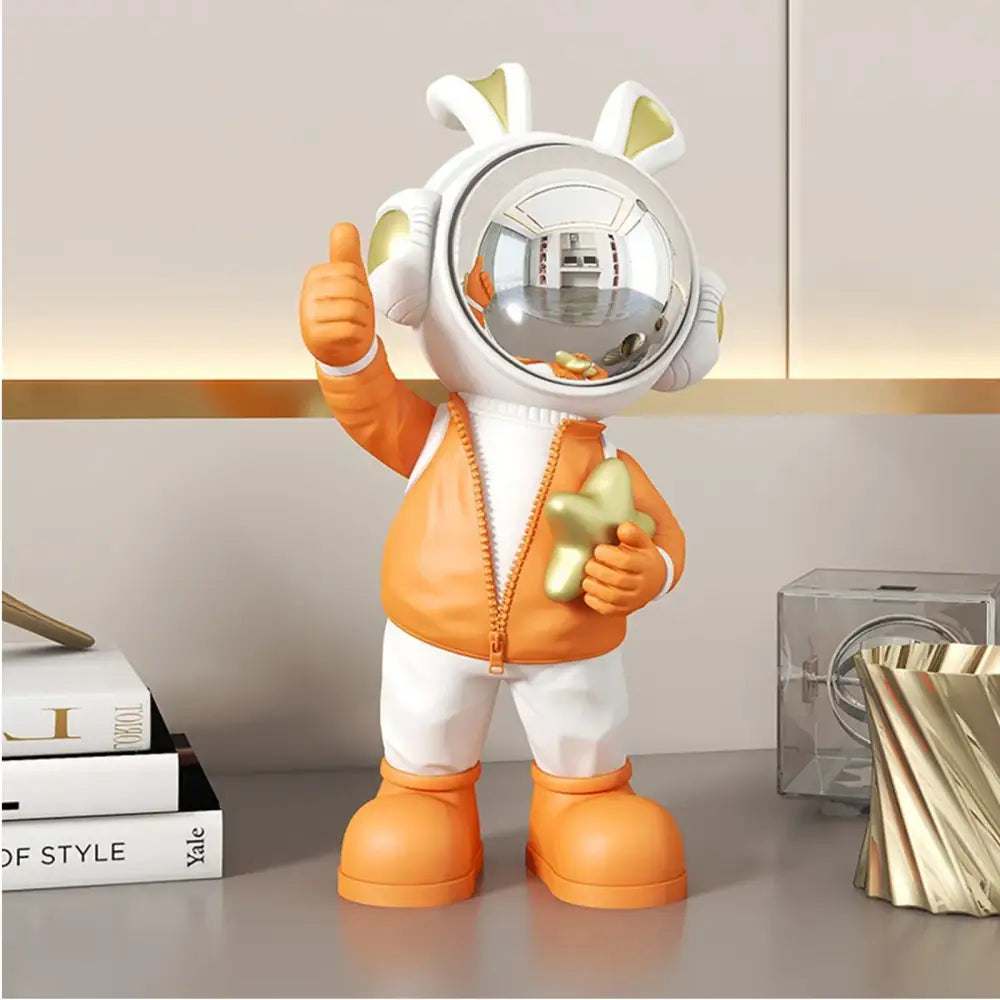 DecorBites™ Astronaut Resin Sculpture for Home & Office Decor