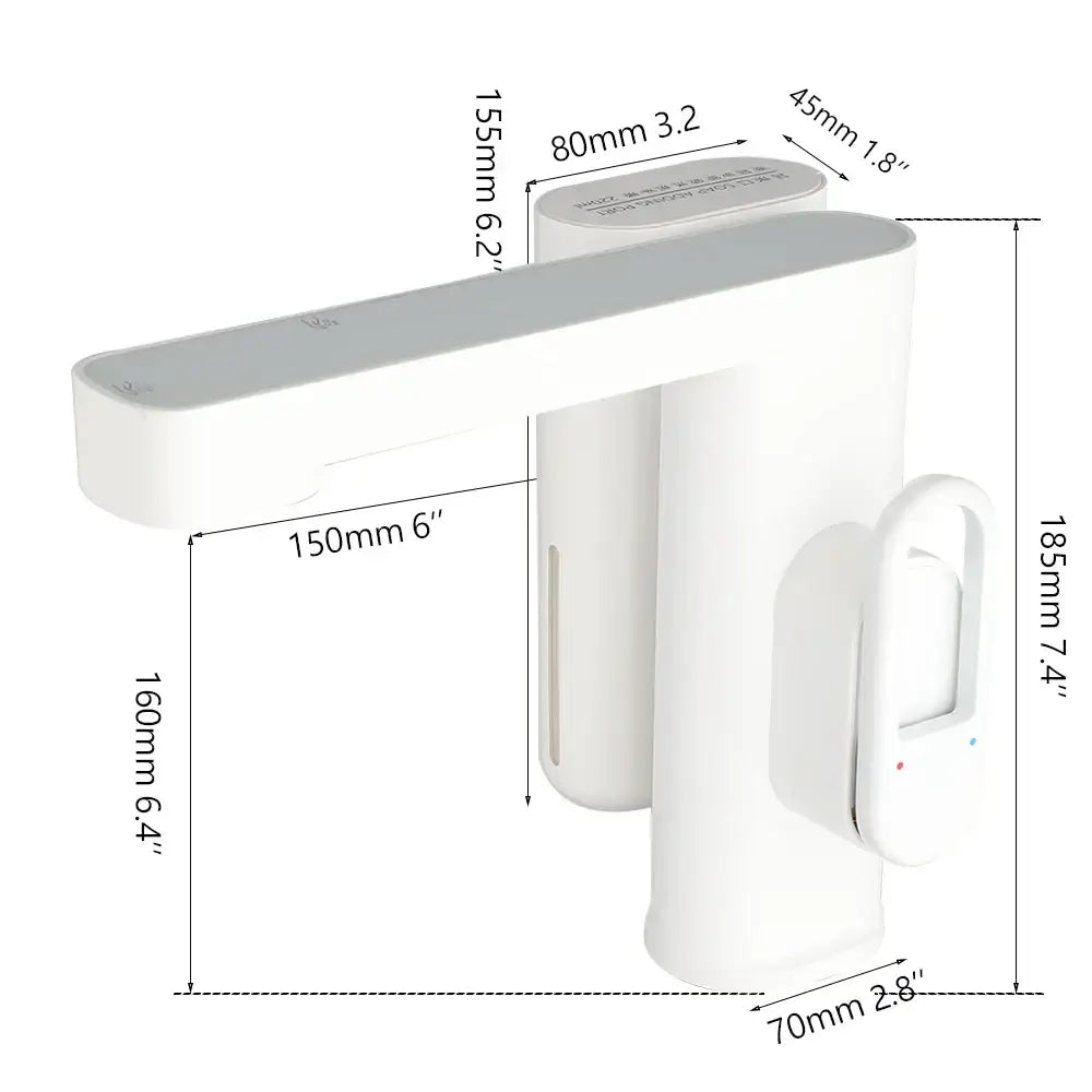 DecorBites™ Automatic Sensor Foam Soap Dispenser Mixer Taps for Bathroom Basin Sink