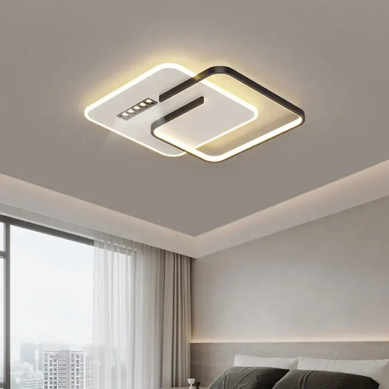 DecorBites™ Grille LED Chandeliers: Stylish Indoor Lighting for Bedroom, Living Room, Study & Home Decor