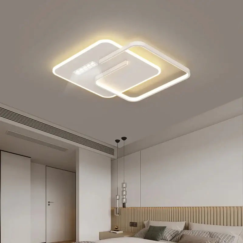 DecorBites™ Grille LED Chandeliers: Stylish Indoor Lighting for Bedroom, Living Room, Study & Home Decor