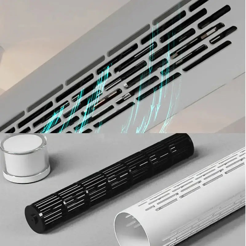 DecorBites™ Bladeless Ceiling Fan with Remote Control LED Light Fixture for Home Décor