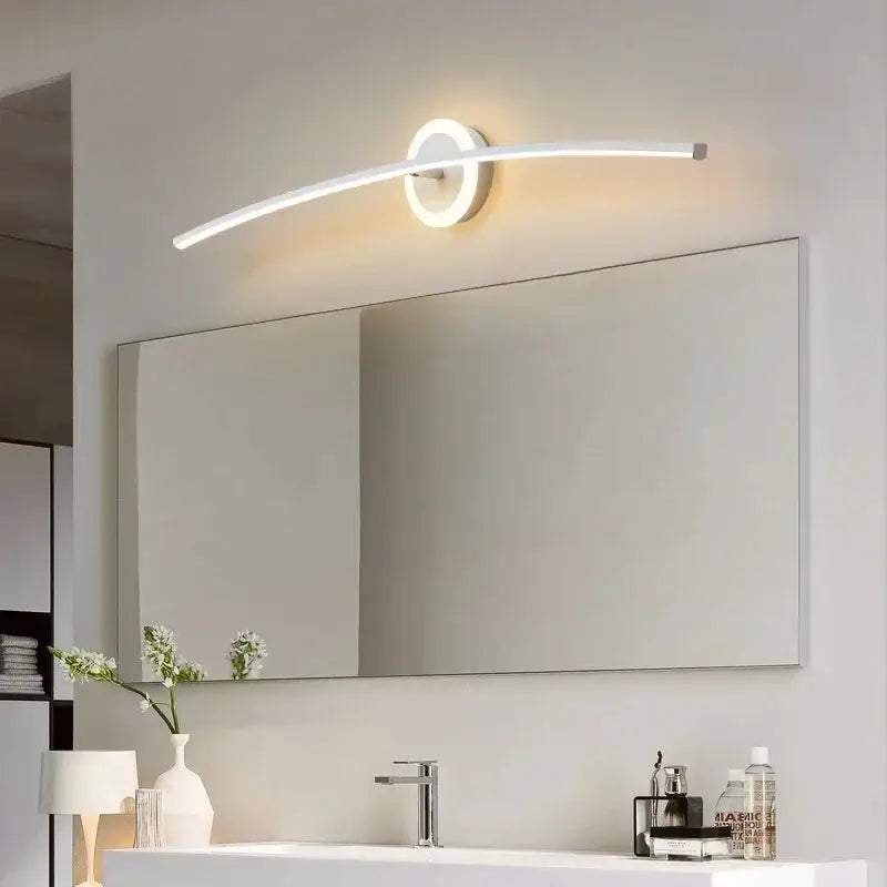 DecorBites™ LED Wall Lamps: Modern Iron Baking Paint Craft Light for Bathroom Bedroom Living Room