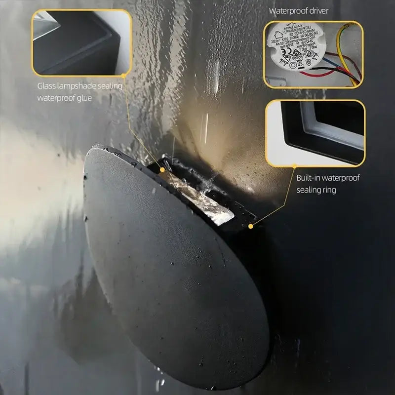 DecorBites™ LED Wall Lamp 5W: Nordic Minimalist Design, Waterproof, Warm White Light for Bedroom