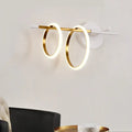 DecorBites™ Modern Black/White LED Wall Light Fixture with Straight Arm - Metal Wall Mount Lighting for Living Room