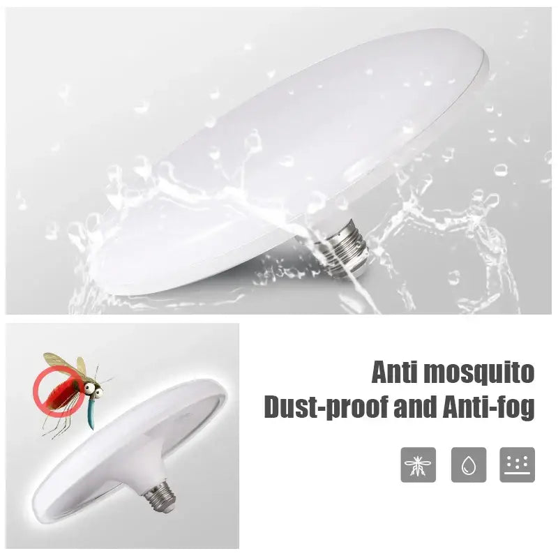 DecorBites™ LED UFO Ceiling Lamp E27 Bulb Super Bright Indoor Lighting for Living Room