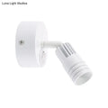 Modern white metal wall mounted led spotlight bedroom reading light