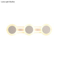 Modern white minimalist led vanity light bathroom wall sconce 110v-120v