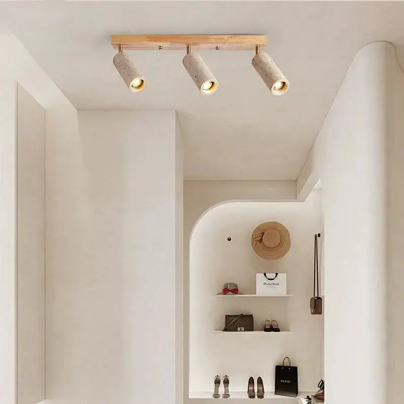 DecorBites™ 3-Head Surface Mounted LED Ceiling Spotlight for Living Room & Clothing Store