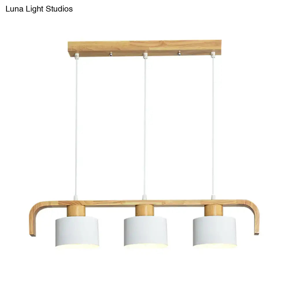 DecorBites™ Nordic 3/4 Head Metal Island Chandelier for Dining Room & Kitchen