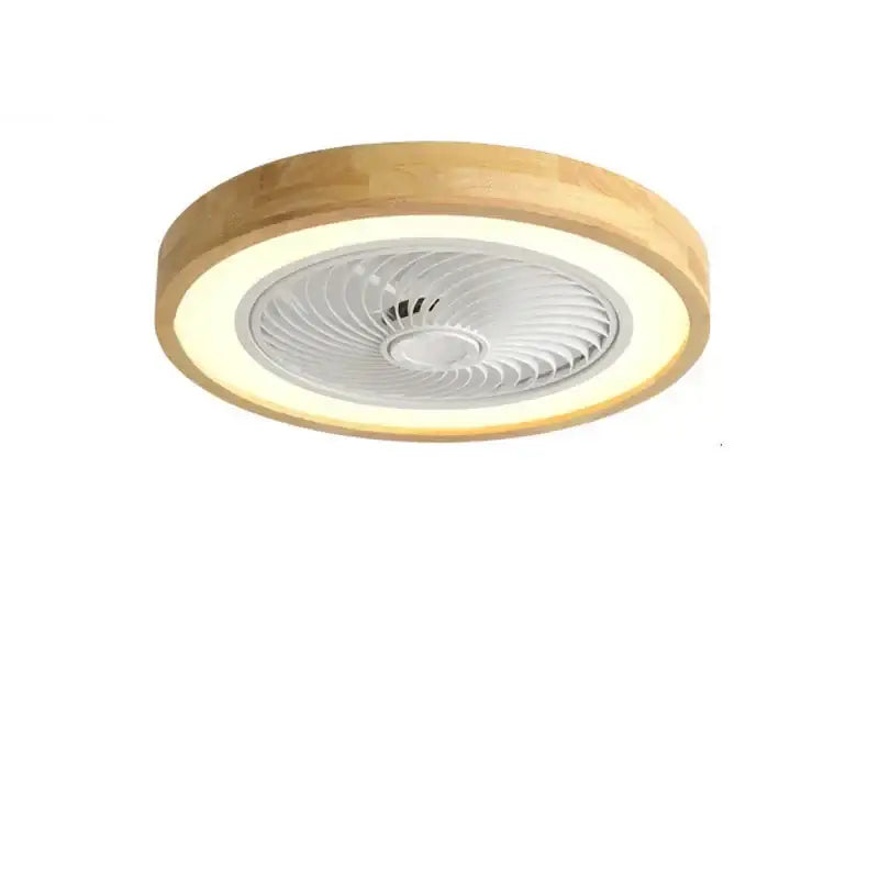 DecorBites™ 20" Wood Ceiling Fan with APP Remote Control & LED Light, Modern Living Bedroom Design