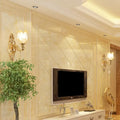 DecorBites™ Modernist Gold Wall Sconce with Glass Shade - Elegant Living Room Fixture