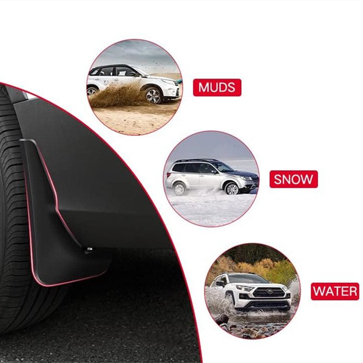 TESERY Mud Flaps Splash Guards for Model S 2014-Present