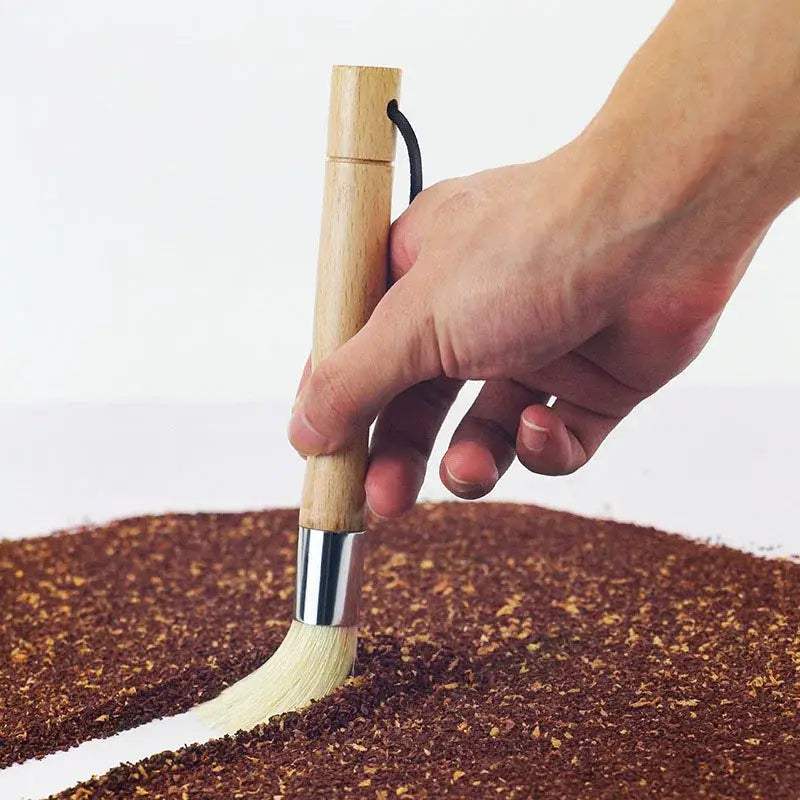 DecorBites™ Coffee Grinder Cleaner Brush Handle - Espresso Bean Powder Grain Cleaning Tool