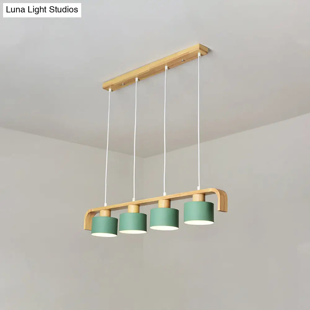 DecorBites™ Nordic 3/4 Head Metal Island Chandelier for Dining Room & Kitchen