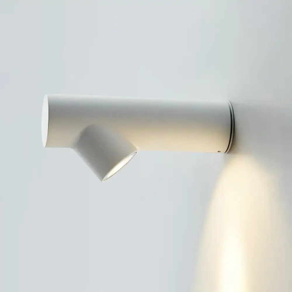 Nordic black adjustable led wall lamp – bedroom spotlight