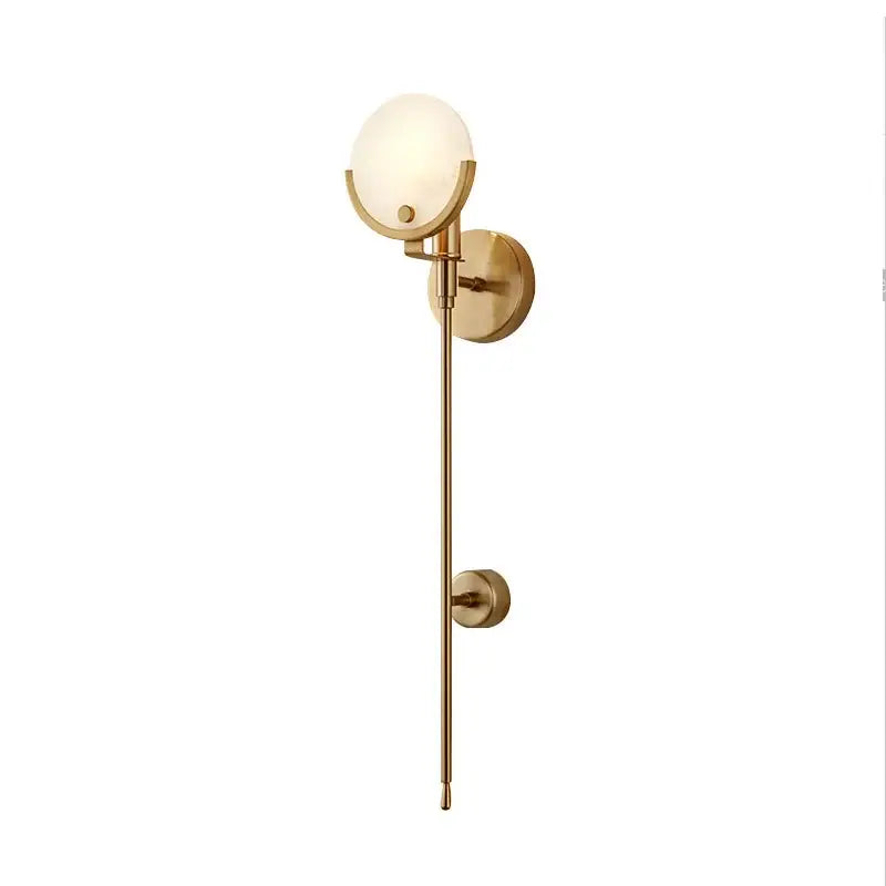 DecorBites™ Creative Marble Wall Lamp: New Nordic Minimalist Light Luxury for Living Room, Bedroom, Aisle.