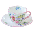 DecorBites™ Bone China Coffee Cup and Saucer Set for Home and Office