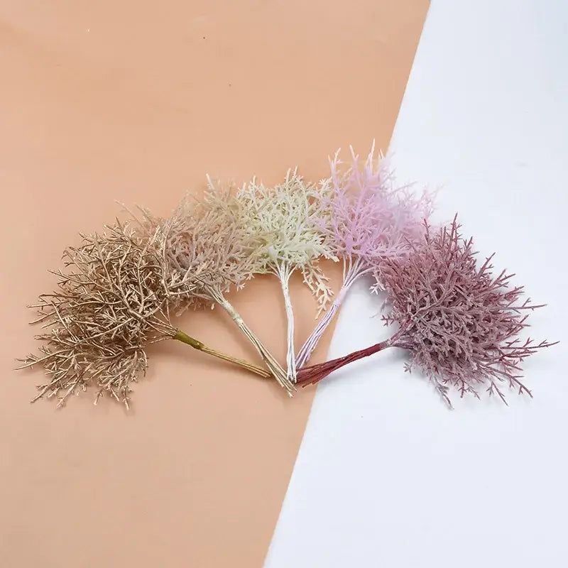 DecorBites™ 10pcs Artificial Plants: Perfect for Home Decor, Wedding, and DIY Gifts