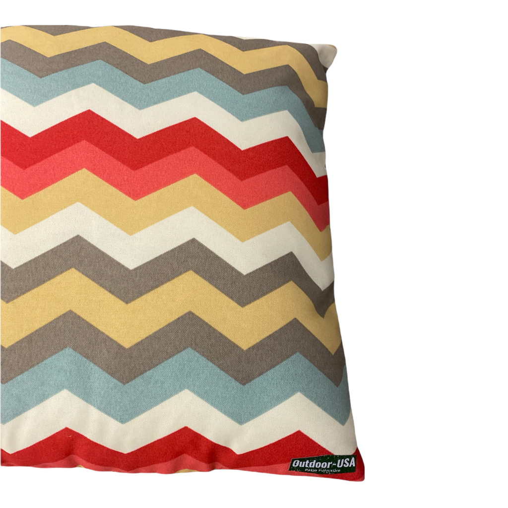 24" Sunbrella® Outdoor Throw Pillow – Durable Comfort with Designer Style