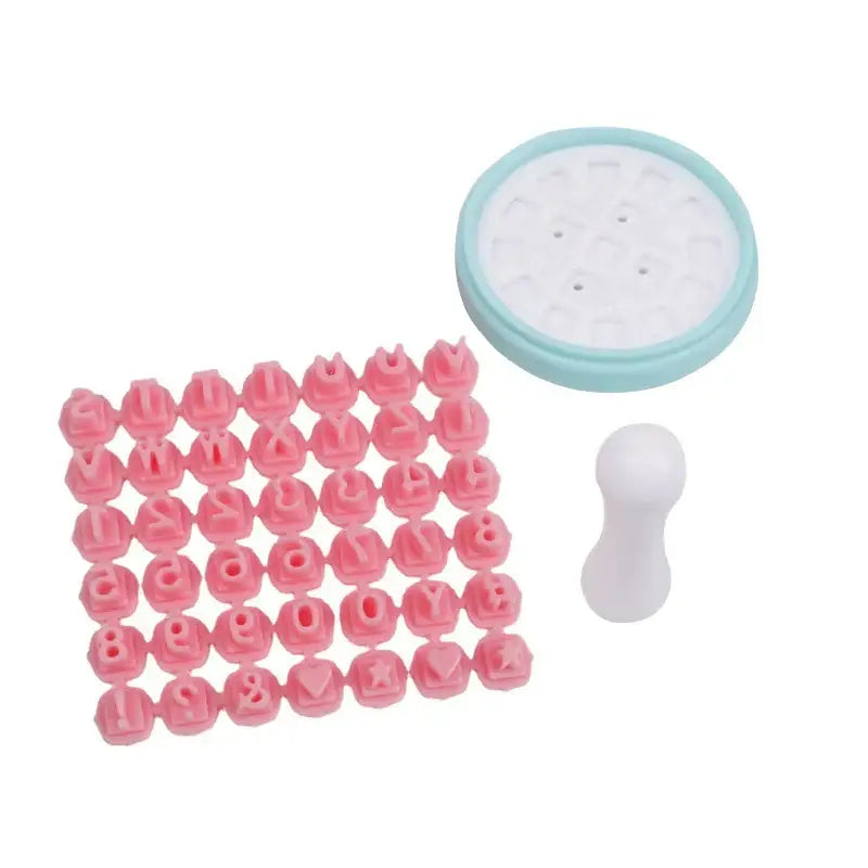DecorBites™ Cookie Stamps Number Printing Mold for Baking Decor and Pastry Cutter