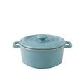 Pink ceramic mini soup and dessert bowl with lid kitchen cookware