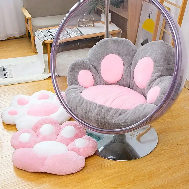 DecorBites™ Cat Paw Chair Cushion: Soft, Cute & Comfortable Sofa Decor Mat
