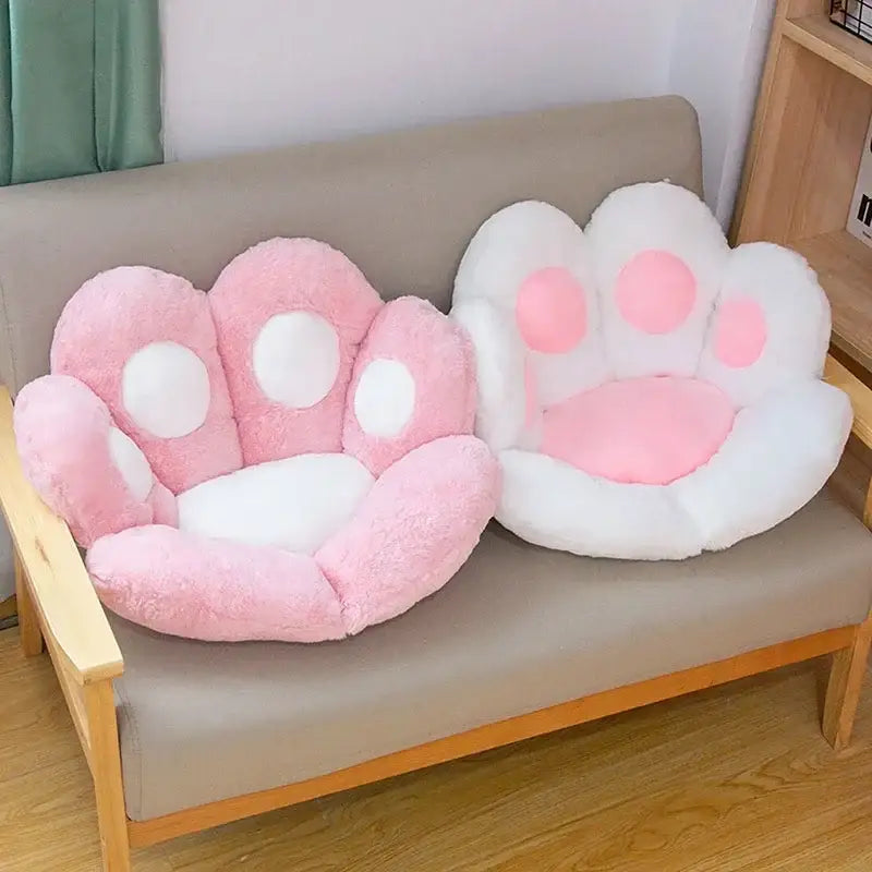 DecorBites™ Cat Paw Chair Cushion: Soft, Cute & Comfortable Sofa Decor Mat