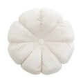Plush white & soft pink 3d flowers pillows bedroom home decor