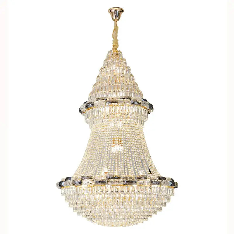 Post-modern luxury crystal chandelier living room light