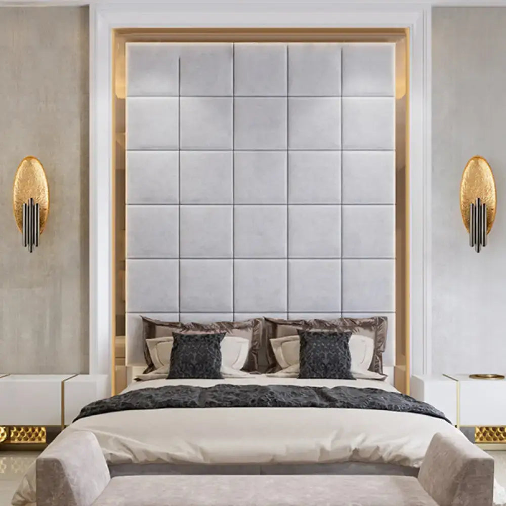 Postmodern led oblong wall lamp feature for bedroom 110v-120v