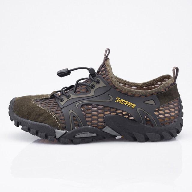 Quick Dry Men Sneakers Slip On Upstream Shoes Water Hiking Beach Surfing Shoes Sandals Barefoot Beach Sneakers Swim Boating Fishing Yoga Gym