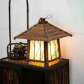 DecorBites™ Bamboo Weave Floor Lamp | Retro Design for Zen Living Room & Study