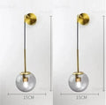 DecorBites™ Glass Ball Wall Lamp - Nordic Retro LED Lighting Fixture