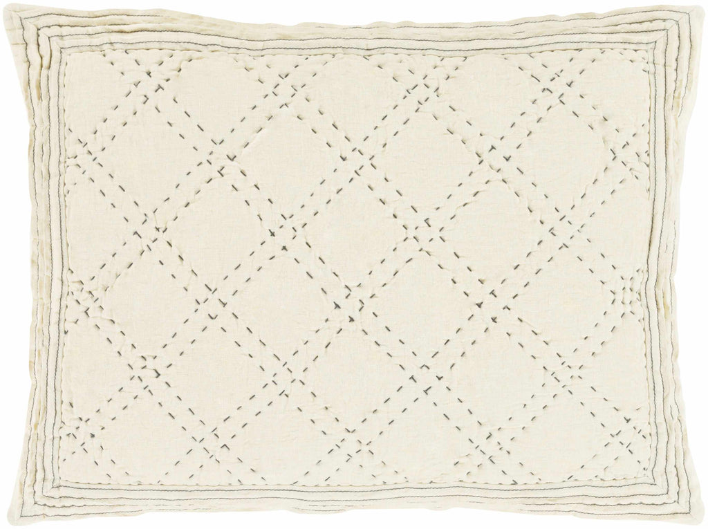 Shadehill Beige Diamond Pattern Bedding Set