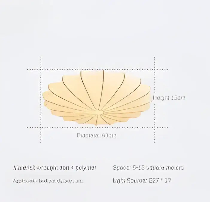 DecorBites™ Cream Flower Pendant Light for Dining & Living Room