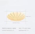 DecorBites™ Cream Flower Pendant Light for Dining & Living Room