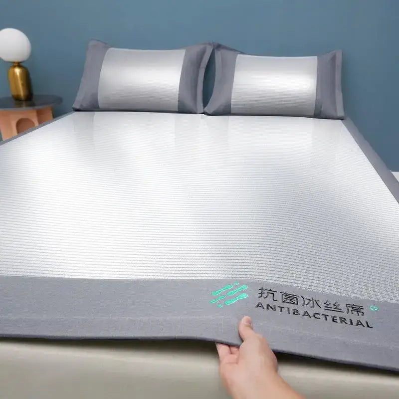 DecorBites™ Cooling Sheet 3-Piece Set for Single Twin Bed - Antibacterial Ice Silk Technology