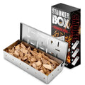 DecorBites™ BBQ Smoker Box Wood Chips for Grill Meat Smoke Flavor Accessory