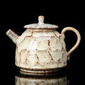 Traditional pink & brown crackle kung fu tea pot dining room teaware