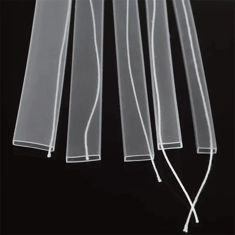 DecorBites™ 12mm LED Silicone Tube Waterproof Strip Light Channel Diffuser for Flexible Lighting