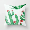Tropical green leaves decorative cushion cover living room home decor